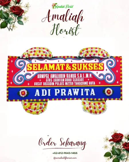 Papan Bunga Ucapan Selamat Sobang